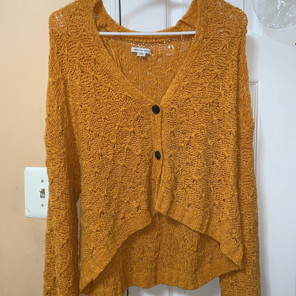 Knit button up cardigan
